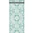 Tapete orientalisches Kelim-Patchwork Pastell Mintgrün von ESTAhome