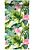 XXL-Vliestapete tropische Blätter mit Flamingos Grün und Rosa von ESTAhome