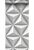Öko-Strukturtapete 3D-Muster Hellgrau von Origin Wallcoverings