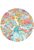 selbstklebende runde Tapete Aschenputtel Multicolor von Sanders & Sanders