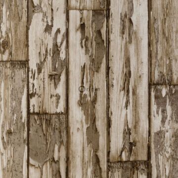 Tapete Holz-Optik Braun von Origin Wallcoverings