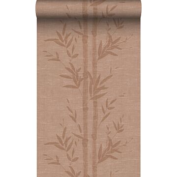 Tapete Bambusmuster Terrakottarosa von Origin Wallcoverings