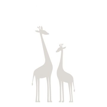 Fototapete Giraffen Grau von Origin Wallcoverings