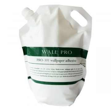 Wallpro PRO-301 professioneller gebrauchsfertiger Tapetenkleister für alle Tapetenarten, 2,5 kg reicht für eine Wandfläche von ca. 15m² 