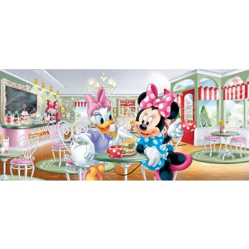 Poster Minnie Maus & Daisy Duck Rosa, Lila und Grün von Disney