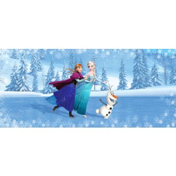 Poster Die Eiskönigin Anna & Elsa Blau von Sanders & Sanders