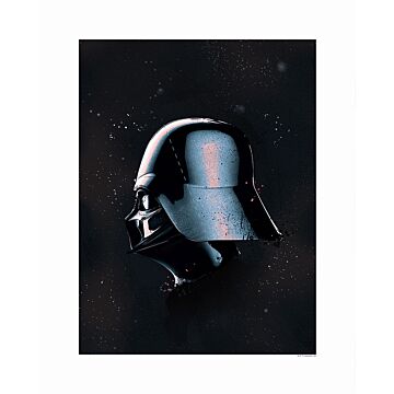 Poster Star Wars Classic Helmets Vader Schwarz von Komar