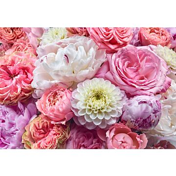 Fototapete Vibrant Spring Rosa von Komar