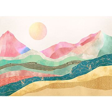 Fototapete Holy Mountain Multicolor von Komar