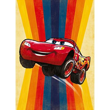 Fototapete Cars Autos Rot, Gelb und Blau von Sanders & Sanders
